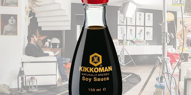 spot pour sauce soja Kikkoman